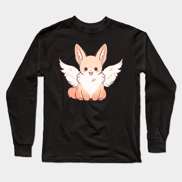 Flying Fox Long Sleeve T-Shirt by Chromatic Currents